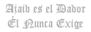 Ajaib es el dador