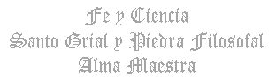 Fe y ciencia...